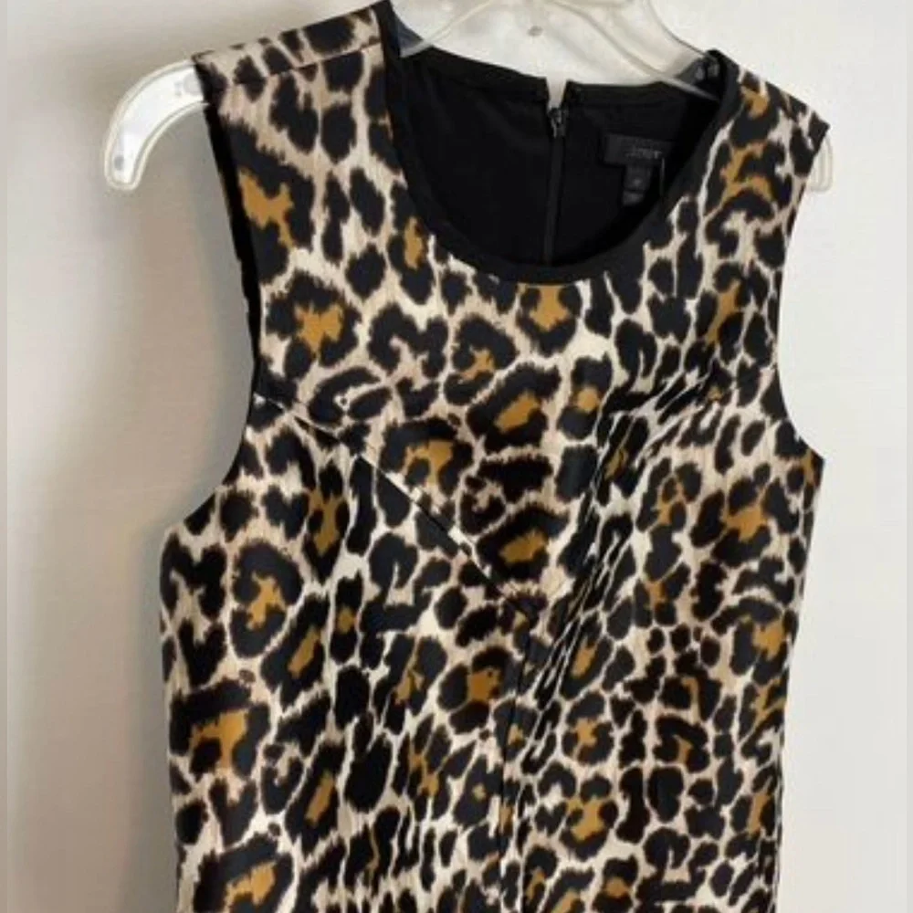 J. Crew leopard dress size 2T